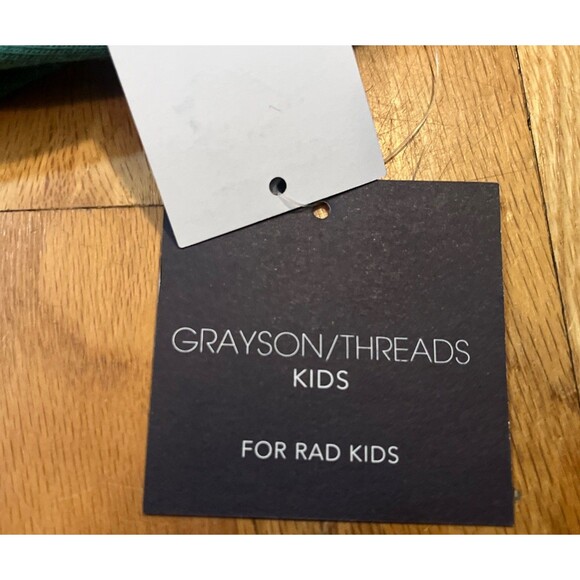 Greyson Threads Green Aloha Sweat Shirt Girls Large - Picture 3 of 6